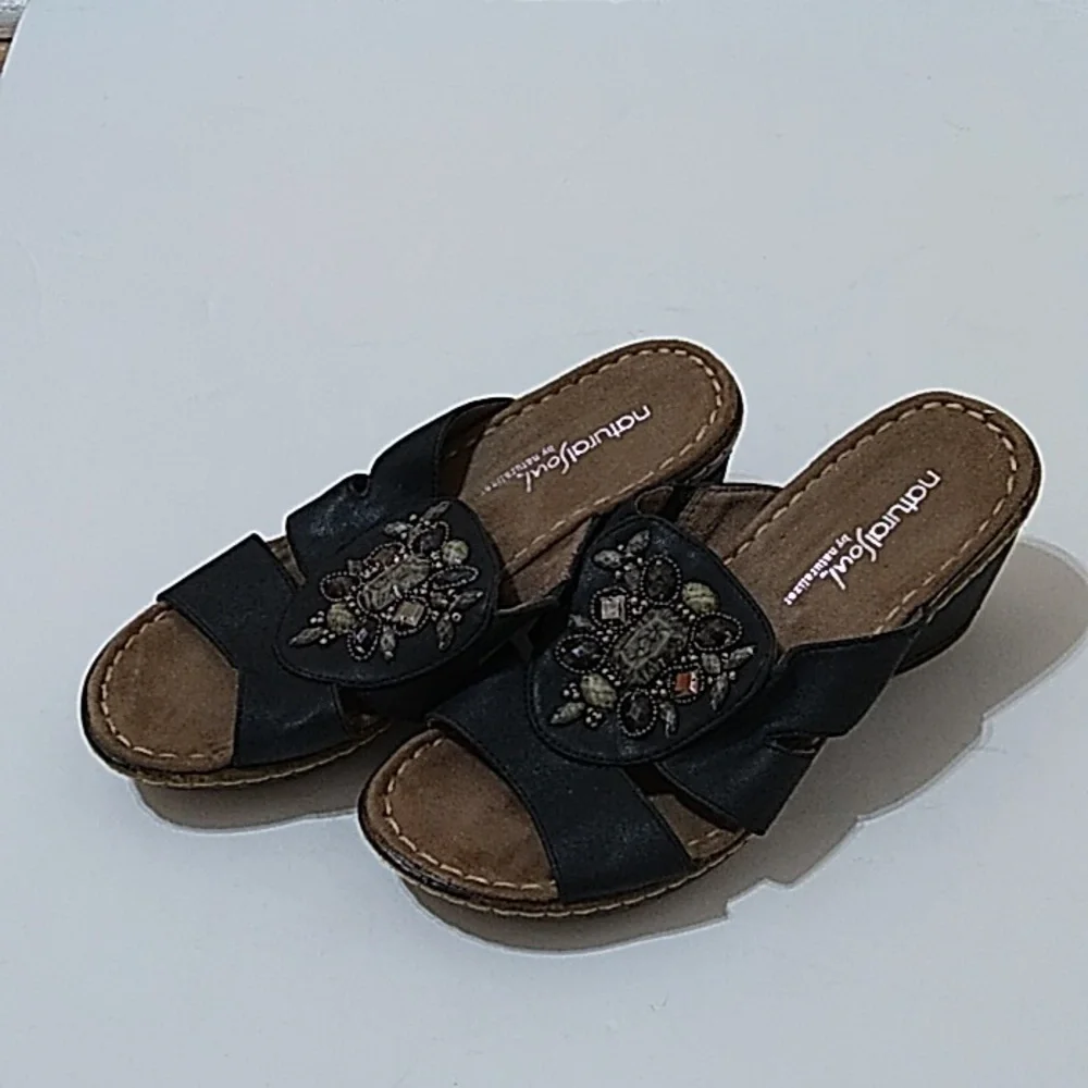 Natural Soul Hartier Wedge Sandals